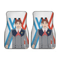 Futoshi Car Floor Mats Code 214 Custom Anime Darling In The Franxx Car Accessories - Gearcarcover - 2