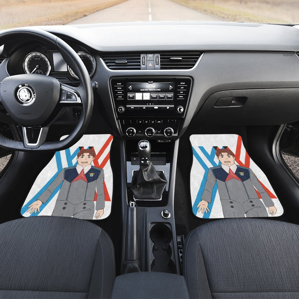 Futoshi Car Floor Mats Code 214 Custom Anime Darling In The Franxx Car Accessories - Gearcarcover - 3