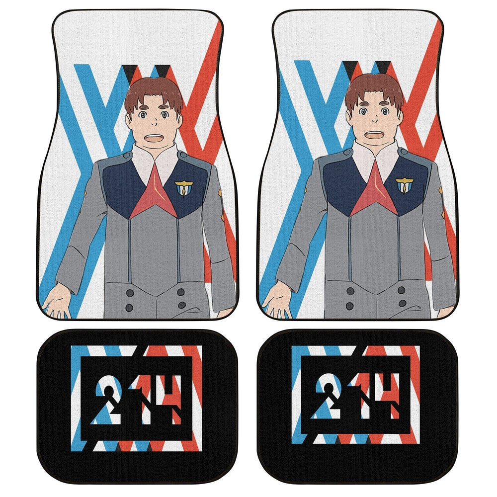 Futoshi Car Floor Mats Code 214 Custom Anime Darling In The Franxx Car Accessories - Gearcarcover - 1