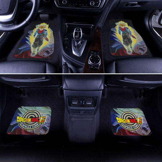 Future Trunks Car Floor Mats Custom Dragon Ball Anime Car Accessories - Gearcarcover - 2