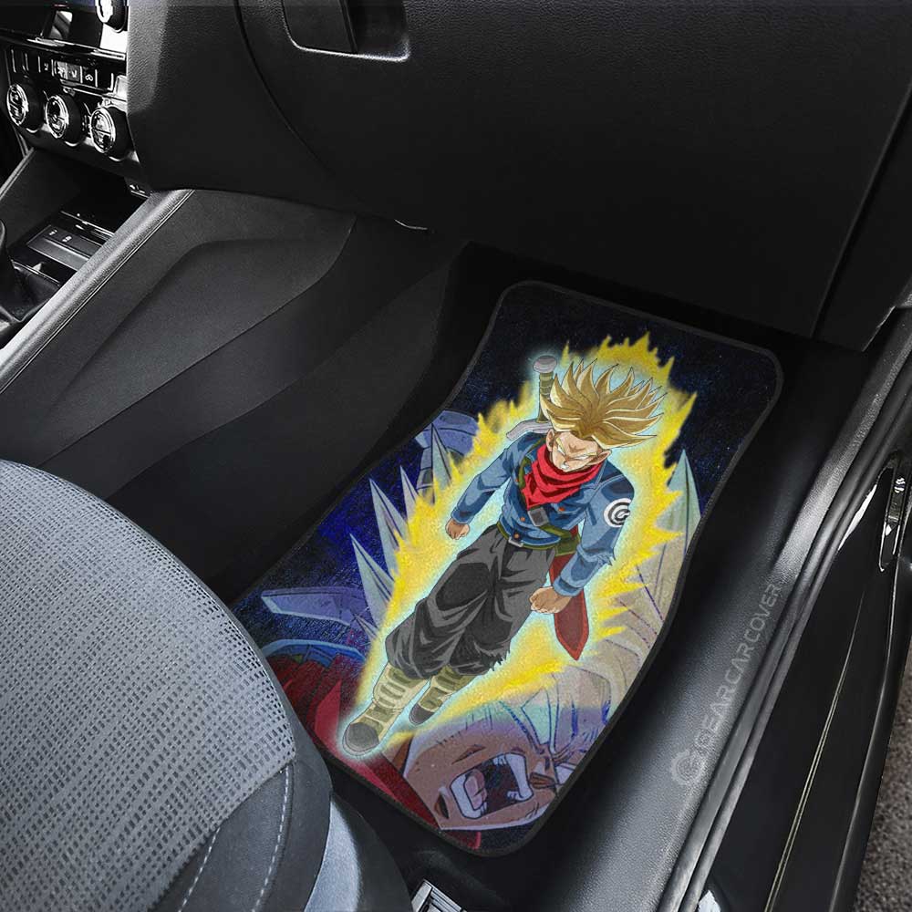 Future Trunks Car Floor Mats Custom Dragon Ball Anime Car Accessories - Gearcarcover - 4