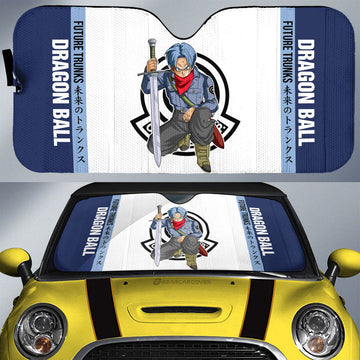 Future Trunks Car Sunshade Custom Dragon Ball Car Accessories For Anime Fans - Gearcarcover - 1