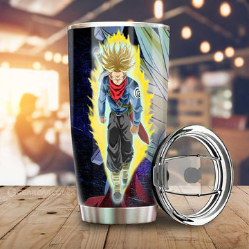 Future Trunks Tumbler Cup Custom Dragon Ball Anime Car Interior Accessories - Gearcarcover - 1