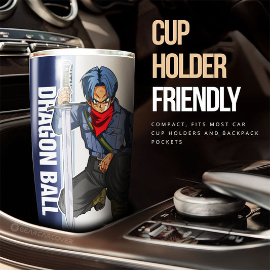 Future Trunks Tumbler Cup Custom Dragon Ball Car Accessories For Anime Fans - Gearcarcover - 2