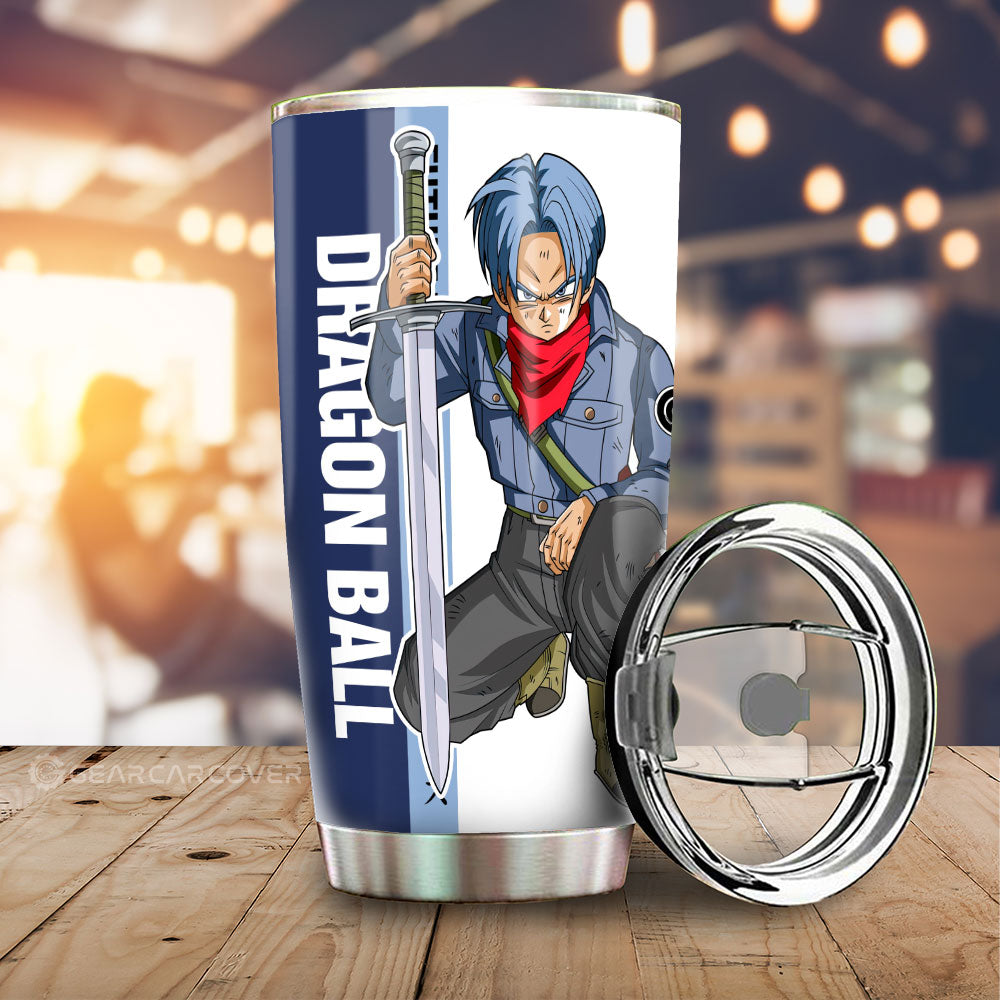 Future Trunks Tumbler Cup Custom Dragon Ball Car Accessories For Anime Fans - Gearcarcover - 1