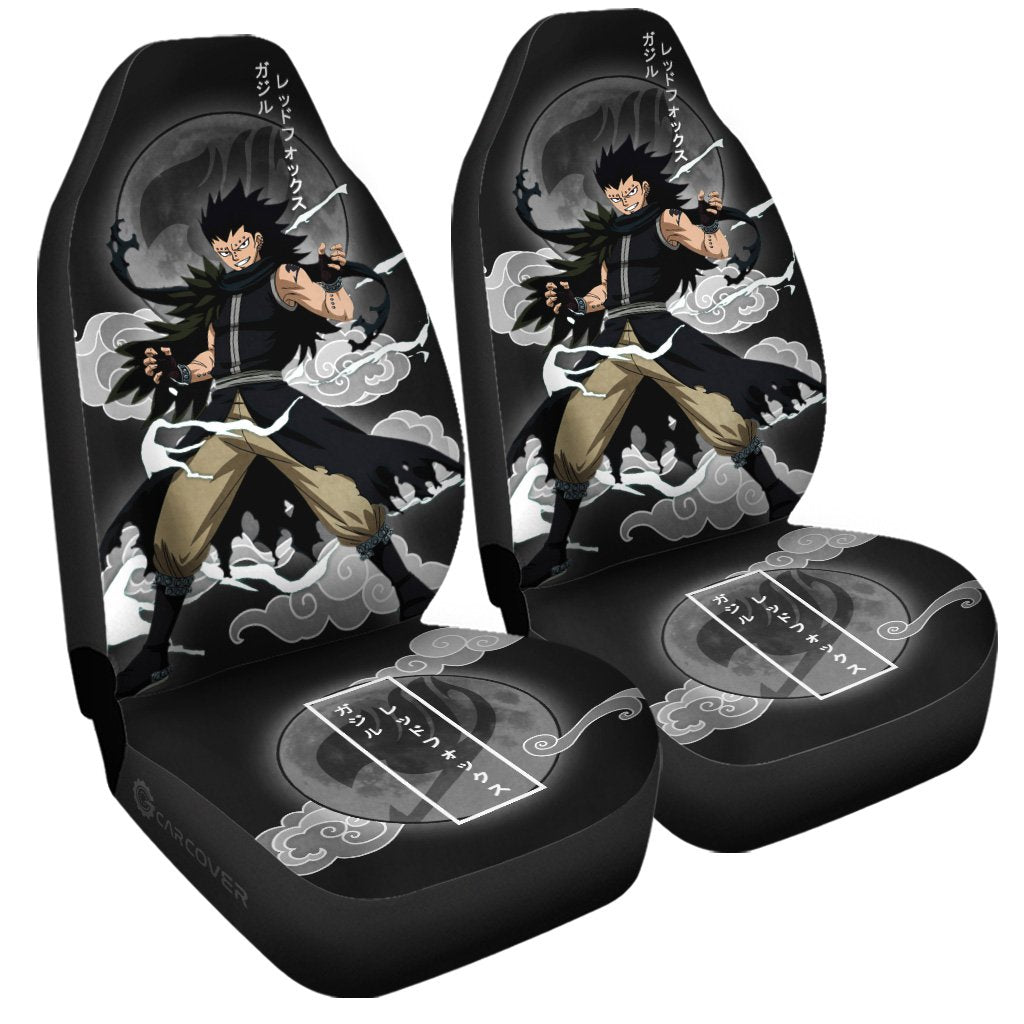 Gajeel Car Seat Covers Custom Anime Fairy Tail Car Accessories - Gearcarcover - 3