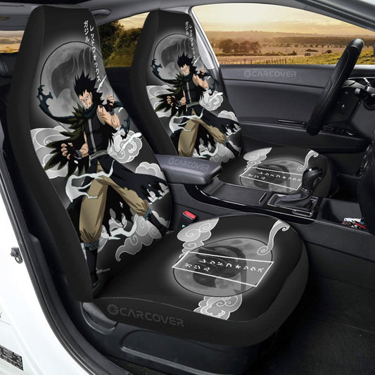 Gajeel Car Seat Covers Custom Anime Fairy Tail Car Accessories - Gearcarcover - 1