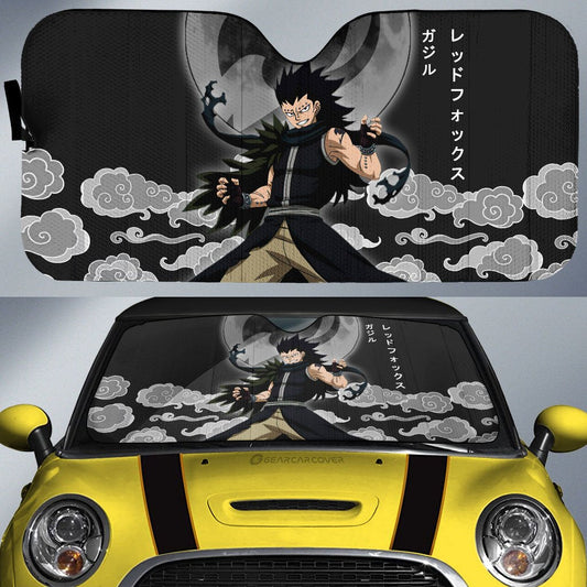 Gajeel Car Sunshade Custom Fairy Tail Anime Car Accessories - Gearcarcover - 1