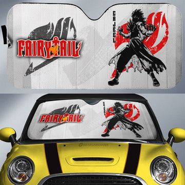 Gajeel Car Sunshade Custom Fairy Tail Anime Car Accessories - Gearcarcover - 1