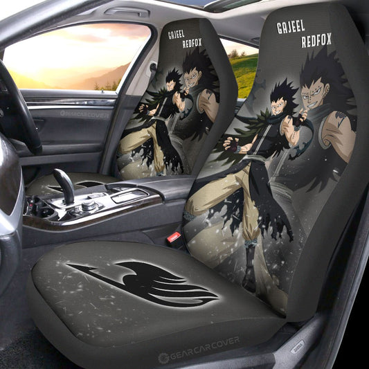 Gajeel Redfox Car Seat Covers Custom Fairy Tail Anime - Gearcarcover - 2