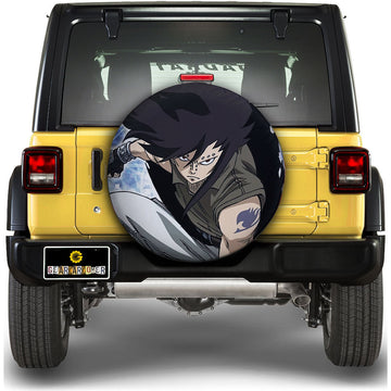 Gajeel Redfox Spare Tire Covers Custom Fairy Tail Anime Car Accessories - Gearcarcover - 1