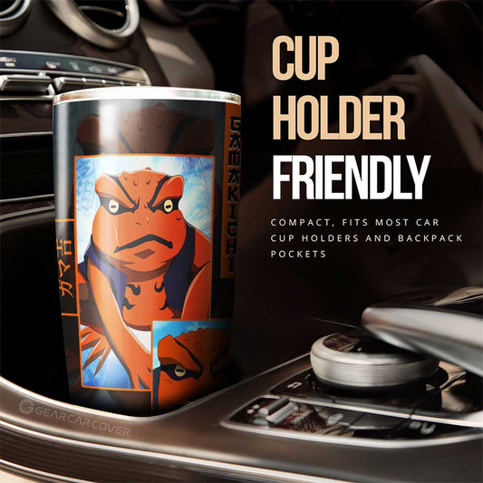 Gamakichi Tumbler Cup Custom Anime Car Accessories - Gearcarcover - 2