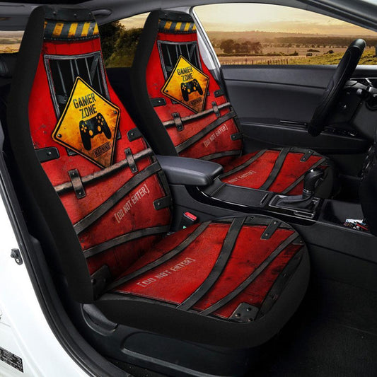 Game Zone Car Seat Covers Custom Gamer Car Accessories - Gearcarcover - 2