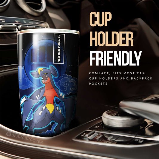 Garchomp Tumbler Cup Custom Anime Pokemon - Gearcarcover - 2