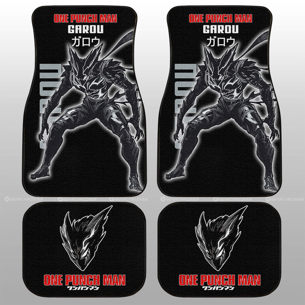 Garou Car Floor Mats Custom One Punch Man Anime Car Accessories - Gearcarcover - 1