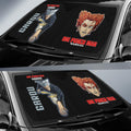 Garou Car Sunshade Custom One Punch Man Anime Car Interior Accessories - Gearcarcover - 3
