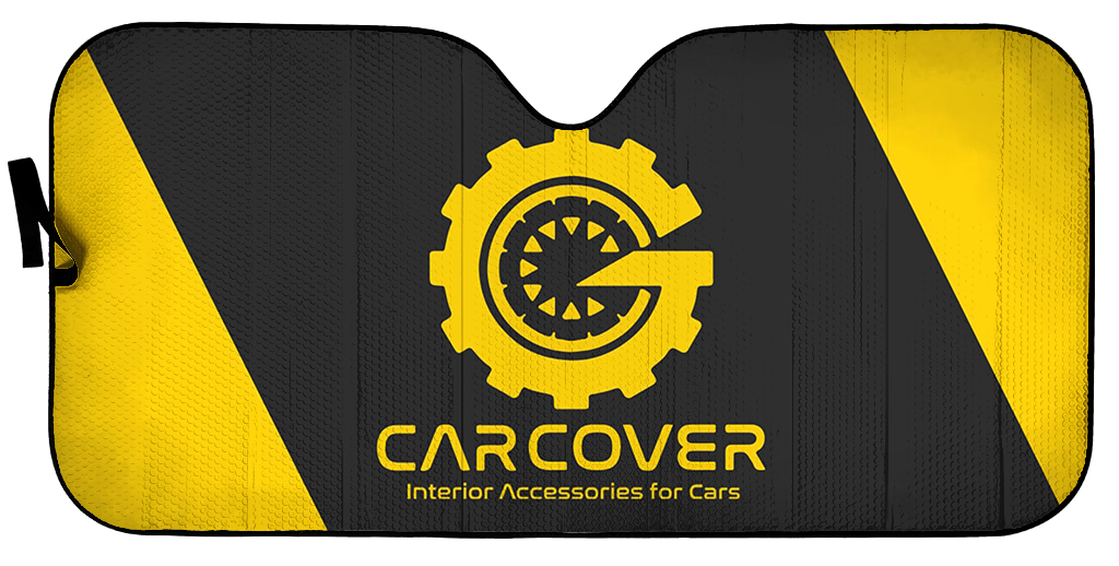 Gearcarcover Car Sun Shade Custom Brand Print - Gearcarcover - 2