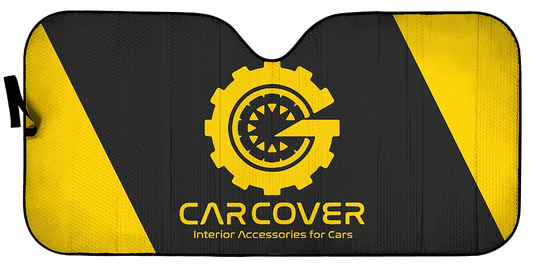 Gearcarcover Car Sun Shade Custom Brand Print - Gearcarcover - 2