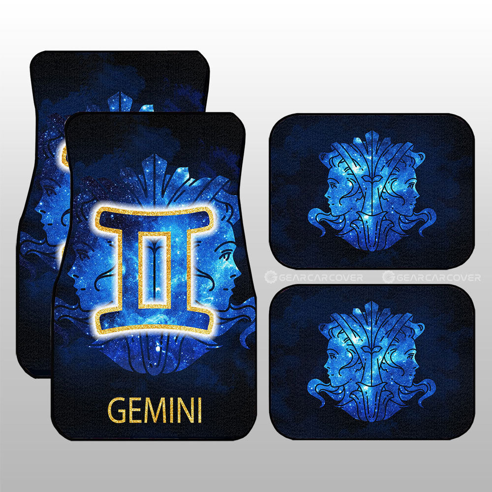 Gemini Car Floor Mats Custom Zodiac Car Accessories - Gearcarcover - 3