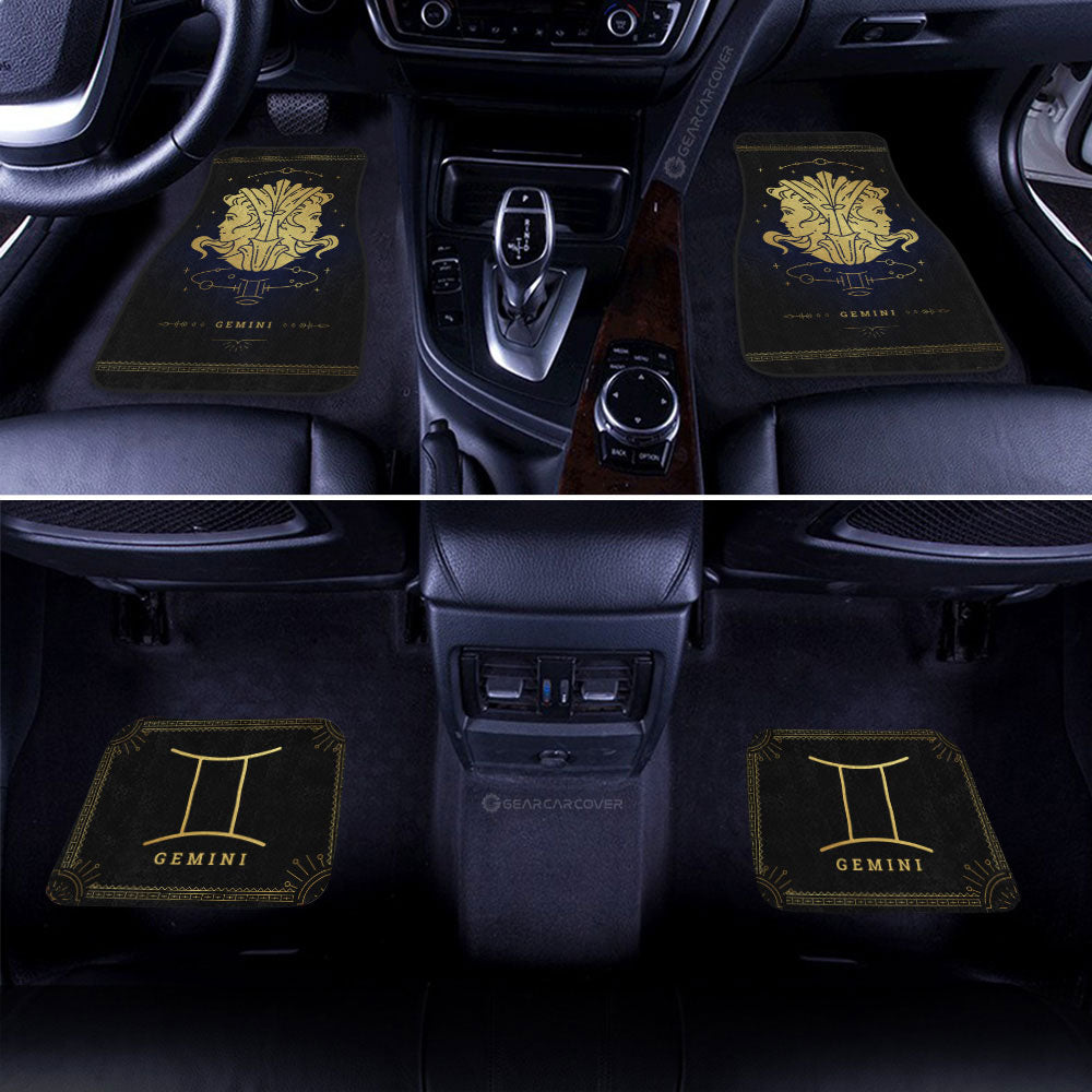 Gemini Car Floor Mats Custom Zodiac Car Accessories - Gearcarcover - 2