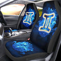 Gemini Car Seat Covers Custom Name Zodiac Car Accessories - Gearcarcover - 4