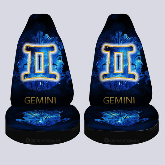 Gemini Car Seat Covers Custom Zodiac Car Accessories - Gearcarcover - 2