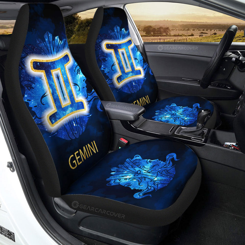 Gemini Car Seat Covers Custom Zodiac Car Accessories - Gearcarcover - 3