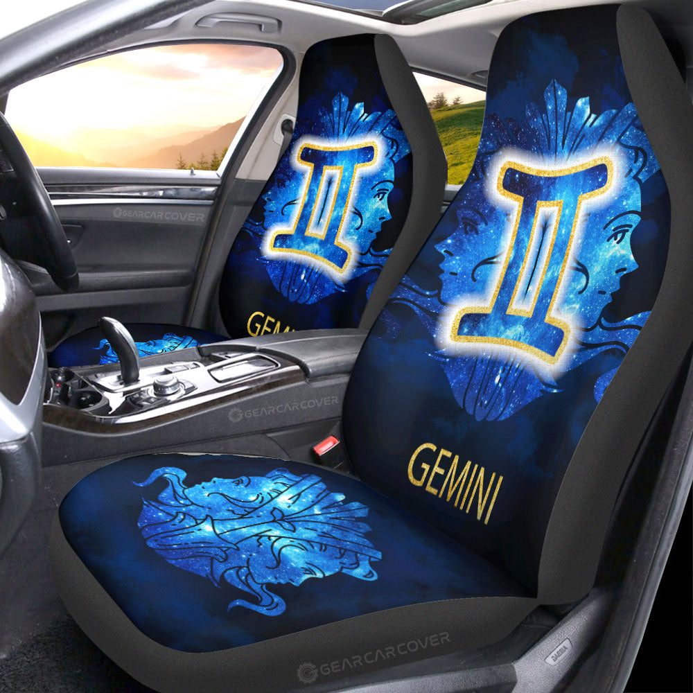 Gemini Car Seat Covers Custom Zodiac Car Accessories - Gearcarcover - 4