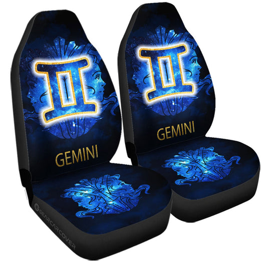 Gemini Car Seat Covers Custom Zodiac Car Accessories - Gearcarcover - 1