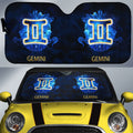 Gemini Car Sunshade Custom Zodiac Car Interior Accessories - Gearcarcover - 1