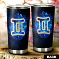 Gemini Tumbler Cup Custom Name Zodiac Car Interior Accessories - Gearcarcover - 3