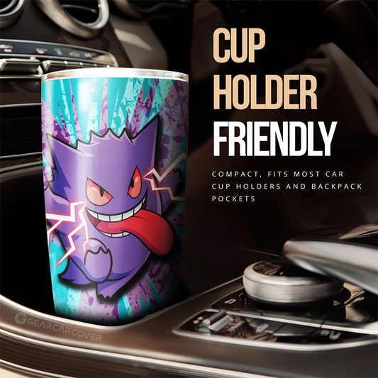 Gengar Tumbler Cup Custom Car Interior Accessories - Gearcarcover - 2