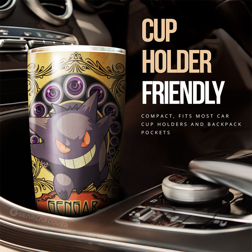 Gengar Tumbler Cup Custom Car Interior Accessories - Gearcarcover - 3