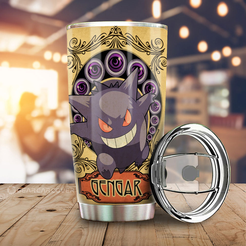 Gengar Tumbler Cup Custom Car Interior Accessories - Gearcarcover - 1