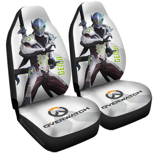 Genji Car Seat Covers Custom Overwatch - Gearcarcover - 1