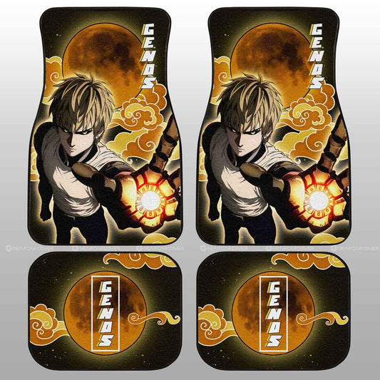 Genos Car Floor Mats Custom One Punch Man Anime Car Accessories - Gearcarcover - 2
