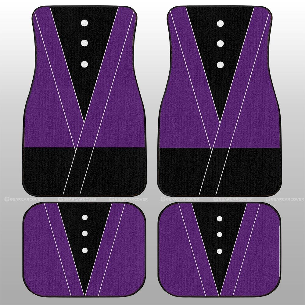 Genya Shinazugawa Uniform Car Floor Mats Custom Demon Slayer Anime Car Accessories - Gearcarcover - 2