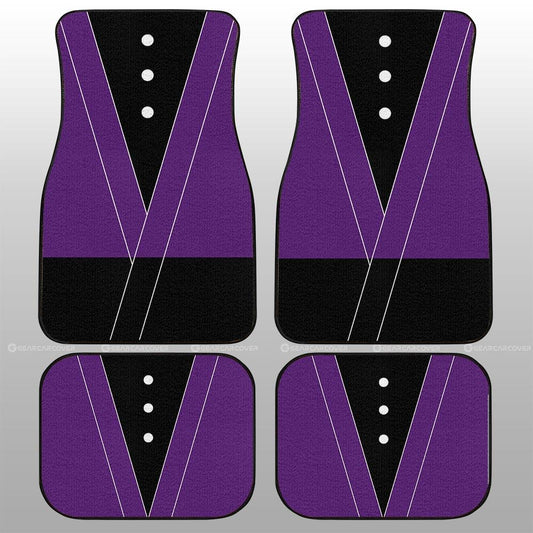 Genya Shinazugawa Uniform Car Floor Mats Custom Demon Slayer Anime Car Accessories - Gearcarcover - 2
