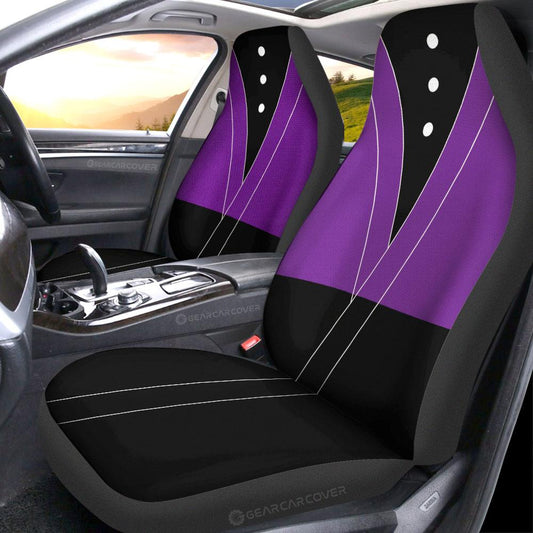 Genya Shinazugawa Uniform Car Seat Covers Custom Demon Slayer Anime Car Accessories - Gearcarcover - 2