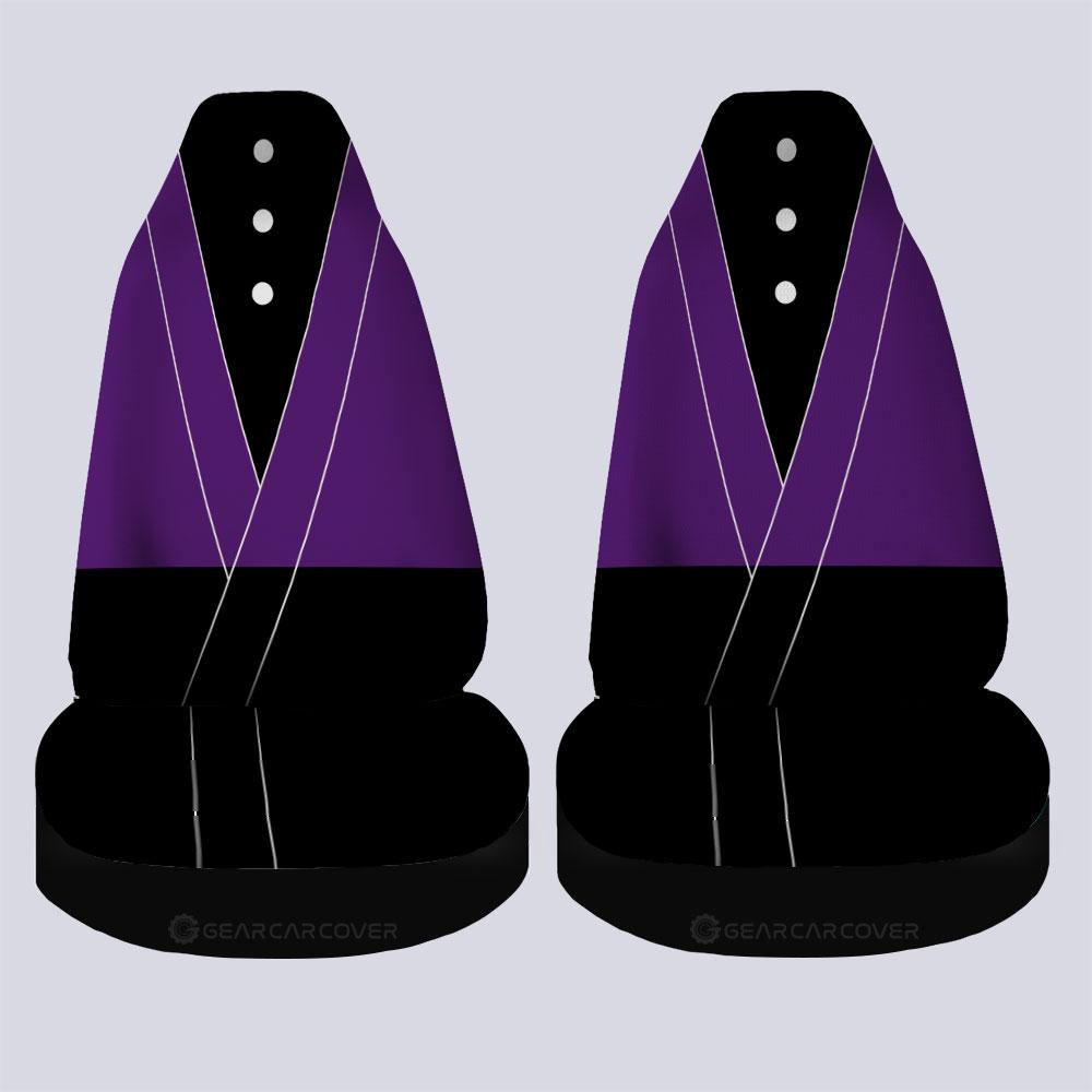 Genya Shinazugawa Uniform Car Seat Covers Custom Demon Slayer Anime Car Accessories - Gearcarcover - 4