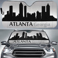 Georgia Atlanta Skyline Car Sunshade Custom Car Accessories - Gearcarcover - 1