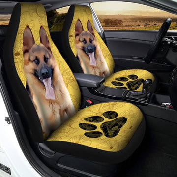German Shepherd Car Seat Covers Custom Cool Car Accessories For Dog Lovers - Gearcarcover - 1