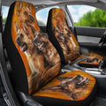 German Shepherd Car Seat Covers Custom Vintage Car Accessories For Dog Lovers - Gearcarcover - 1