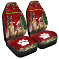 German Shepherds Car Seat Covers Custom Christmas Car Accessories For Dog Lovers - Gearcarcover - 3