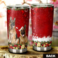 German Shepherds Tumbler Cup Custom Christmas Car Accessories For Dog Lovers - Gearcarcover - 4