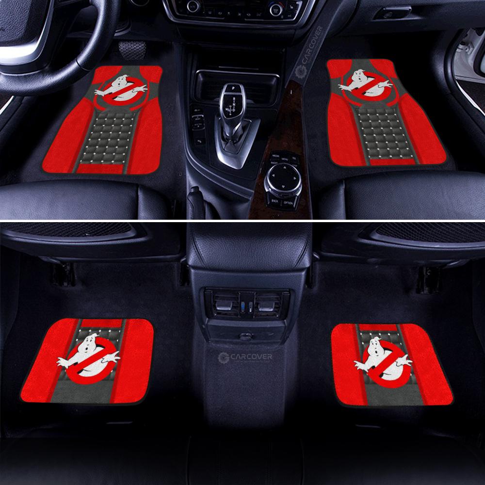 Ghostbusters Car Floor Mats Custom Halloween Car Interior Accessories - Gearcarcover - 3