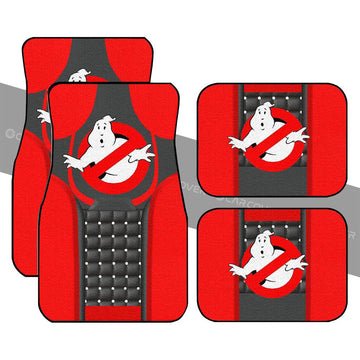 Ghostbusters Car Floor Mats Custom Halloween Car Interior Accessories - Gearcarcover - 1