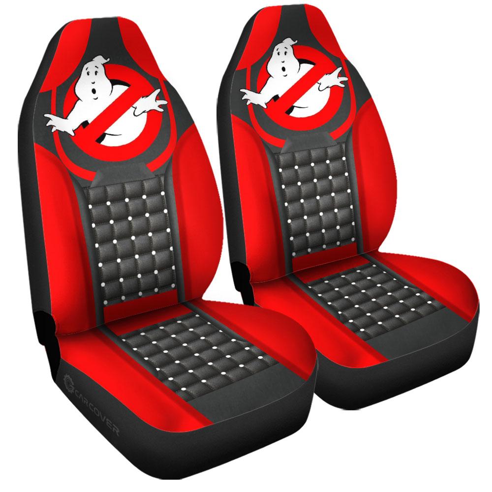Ghostbusters Car Seat Covers Custom Car Accessories Halloween Decorations - Gearcarcover - 3