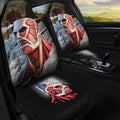 Giant Titan Car Seat Covers Custom Anime Attack On Titan Car Interior Accessories - Gearcarcover - 1