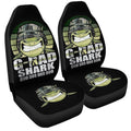 Gift For Dad Shark Car Seat Covers Custom G-Force Gift Idea For Veteran Car Accessories - Gearcarcover - 3